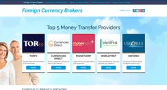 Desktop Screenshot of foreigncurrencybrokers.com