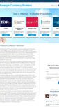 Mobile Screenshot of foreigncurrencybrokers.com